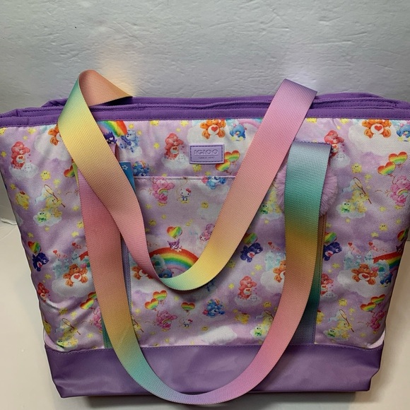 Care Bears Hello Kitty Friends Insulated Tote Diaper Bag New - Picture 9 of 9